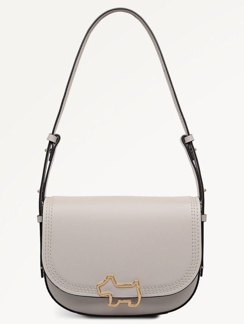 Radley London Keswick Mews Medium Leather Flapover Shoulder Bag NWT Shell